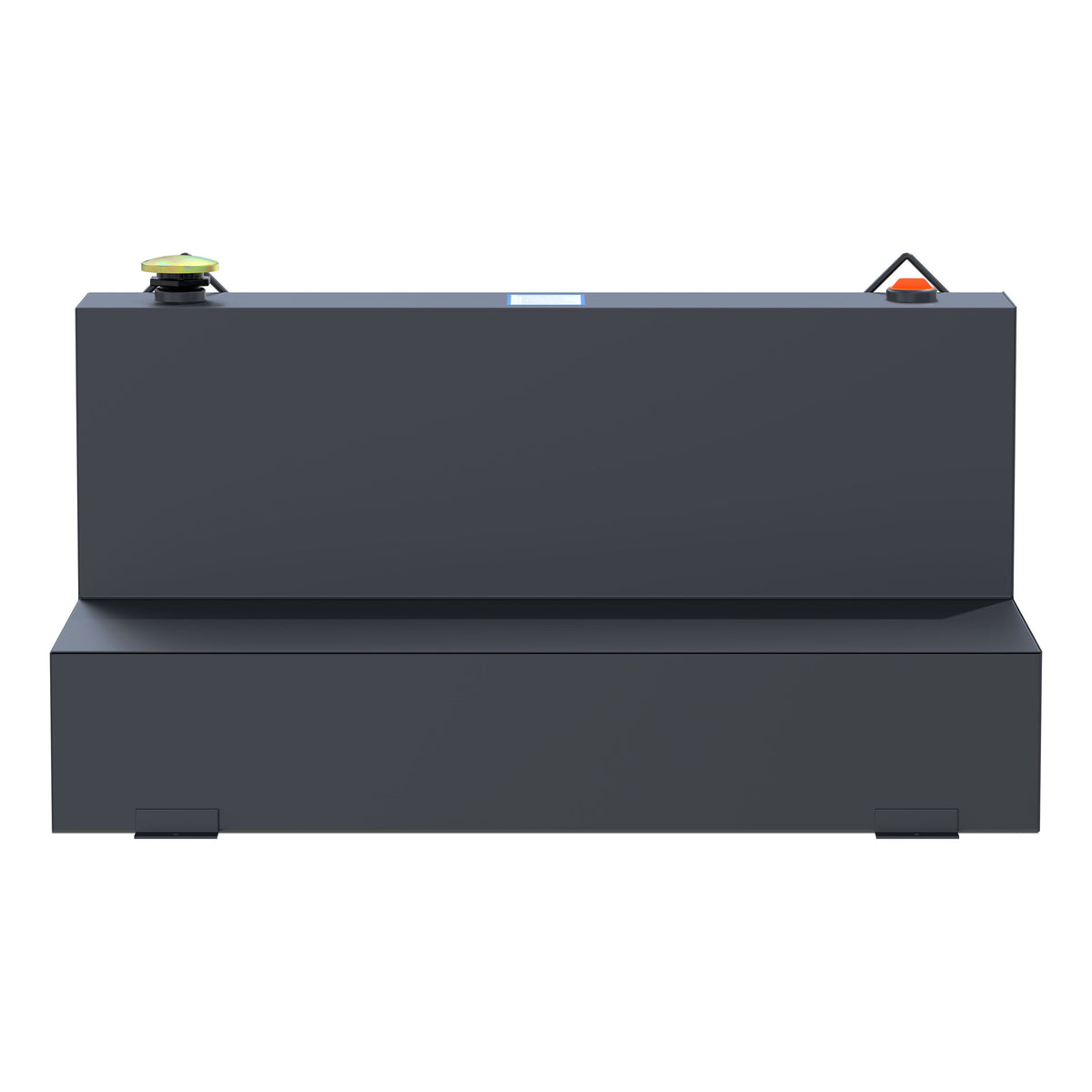 UWS ST-75-L-MB Matte Black 75-Gallon L-Shape Steel Transfer Tank