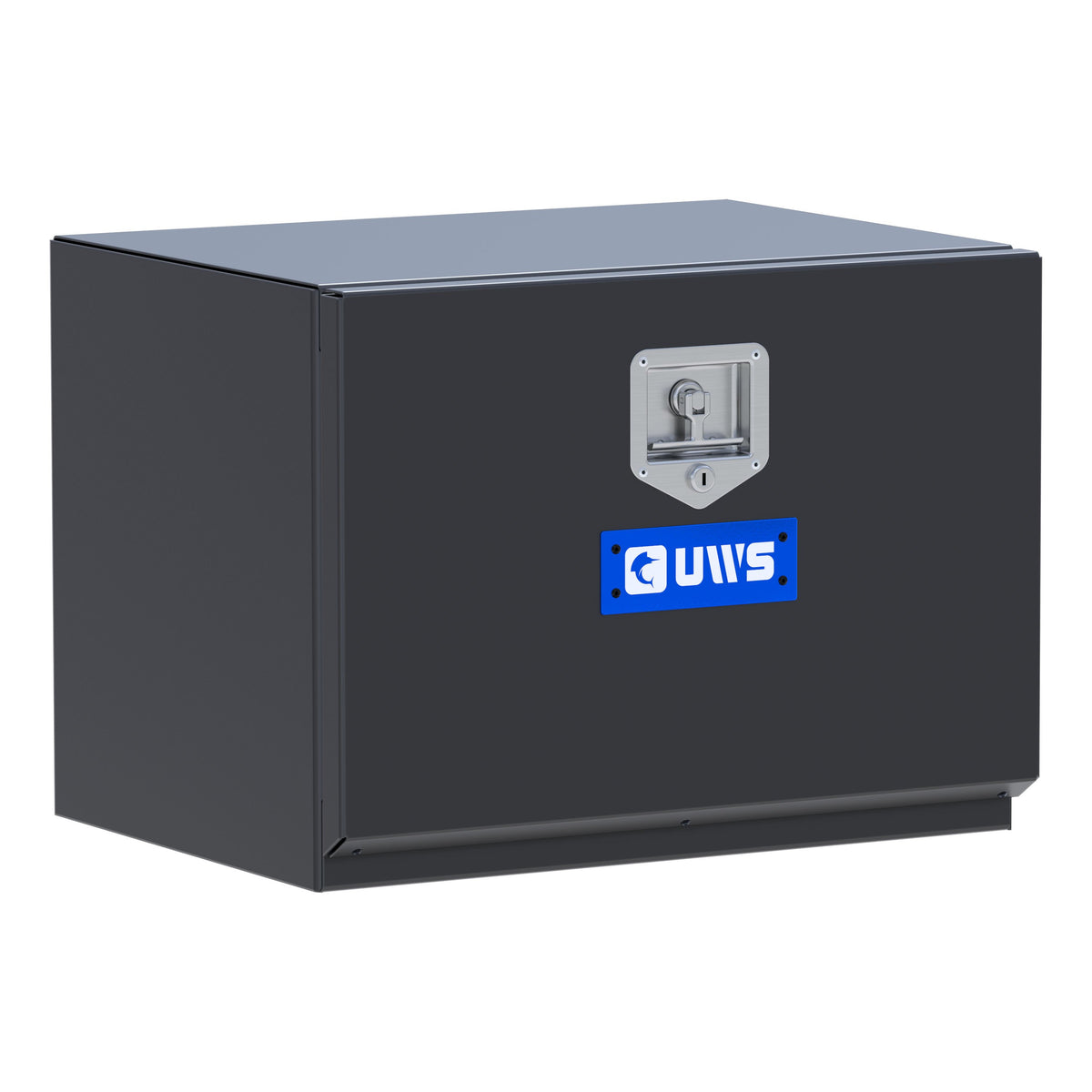 UWS ST-TBUB-24-MB Matte Black Steel 24" Single-Door Underbody Tool Box