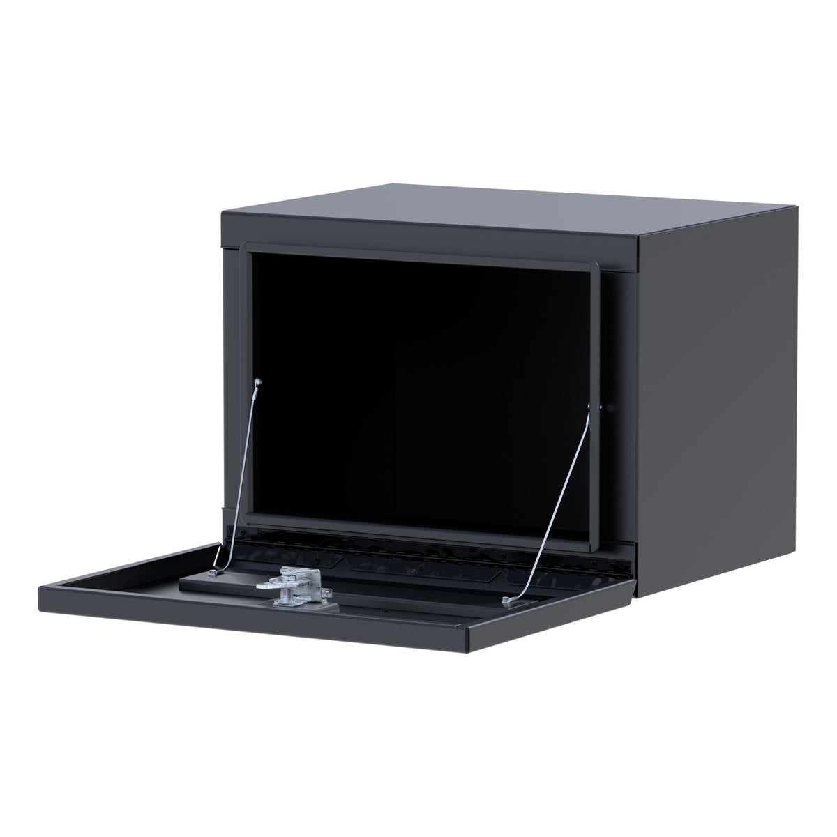 UWS ST-TBUB-24-MB Matte Black Steel 24" Single-Door Underbody Tool Box