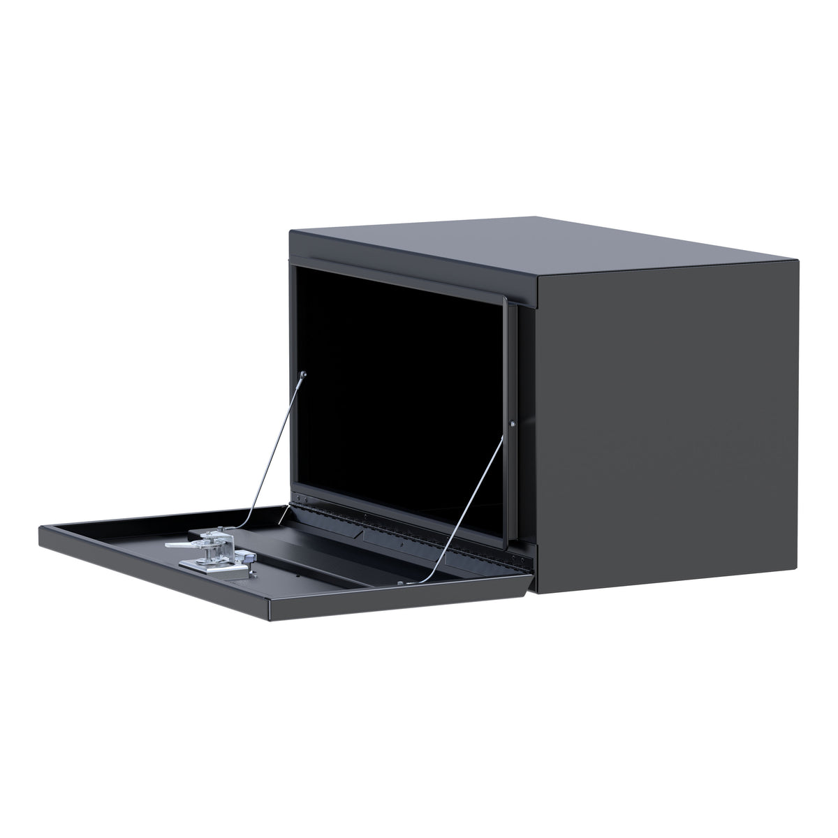 UWS ST-TBUB-30-MB Matte Black Steel 30" Single-Door Underbody Tool Box