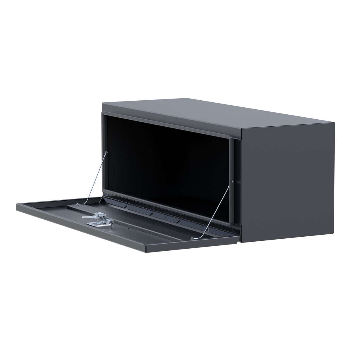 UWS ST-TBUB-48-MB Matte Black Steel 48" Single-Door Underbody Tool Box