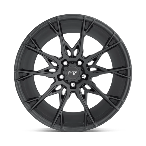 Niche 1PC M183 Staccato 22X10 5X130 +50MM Matte Black