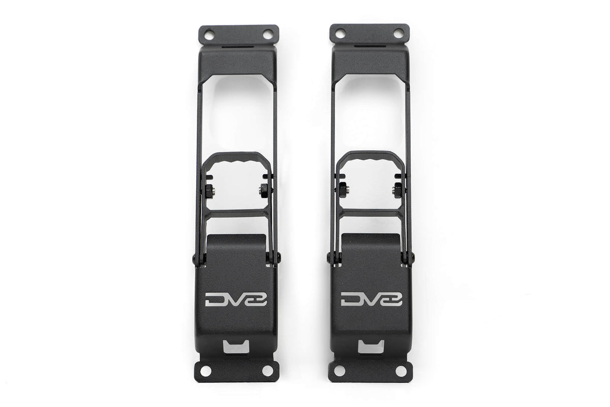 DV8 Offroad - Jeep Wrangler JK/JL & Gladiator JT Hinge Mounted Steps - STJL-04