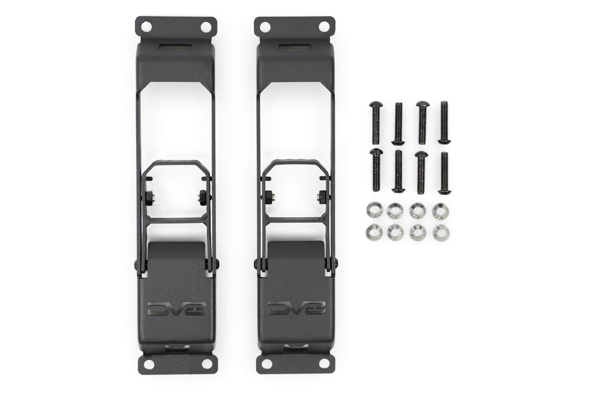 DV8 Offroad - Jeep Wrangler JK/JL & Gladiator JT Hinge Mounted Steps - STJL-04