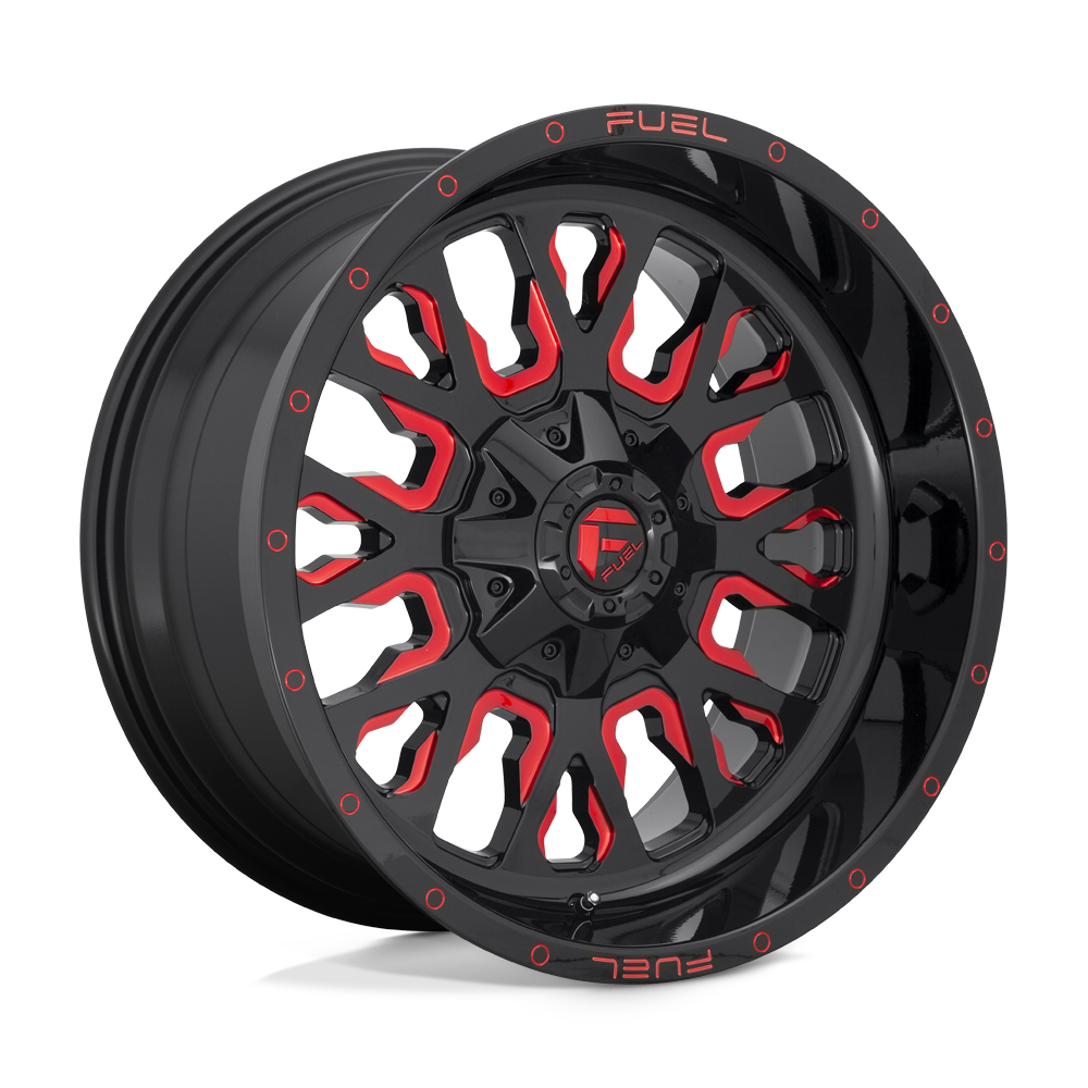 Fuel Off-Road D612 20X9 Gloss Black W/ Red Tint 6x135/5.5 +1mm