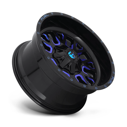 Fuel Off-Road D645 20X9 Gloss Black W/ Blue Tint 6x135/5.5 +20mm