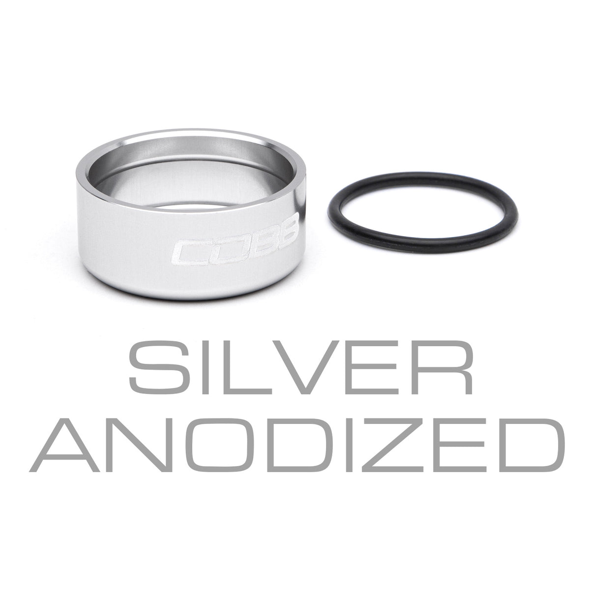 Cobb Knob Trim Ring - Silver Anodized - SUB-001-422-SILVER