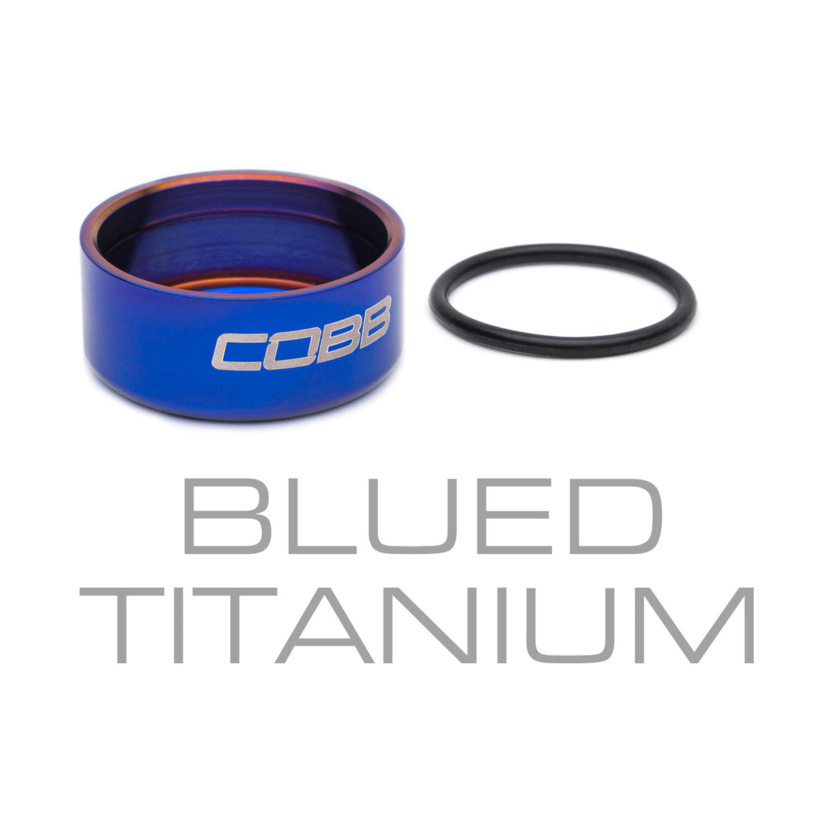 Cobb Knob Trim Ring - Blued Titanium - SUB-001-423-TI