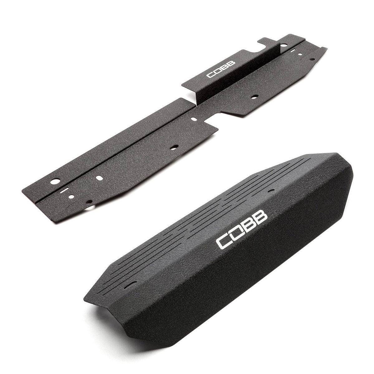 Cobb 08-14 Subaru WRX/STI Radiator Shroud + Alternator Package - Black - SUB00005