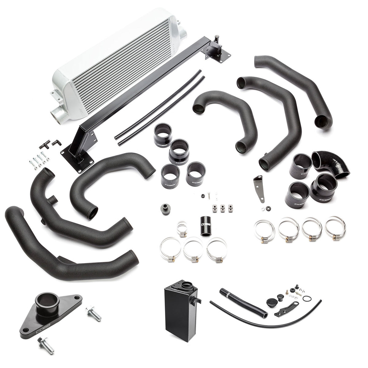 COBB Subaru Front Mount Intercooler Kit (Silver) STI 2015-2021 - SUBFMIC001SL