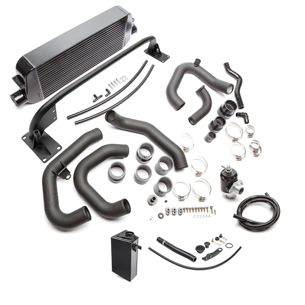 Cobb 15-21 Subaru WRX Front Mount Intercooler Kit - Black - SUBFMIC002BK