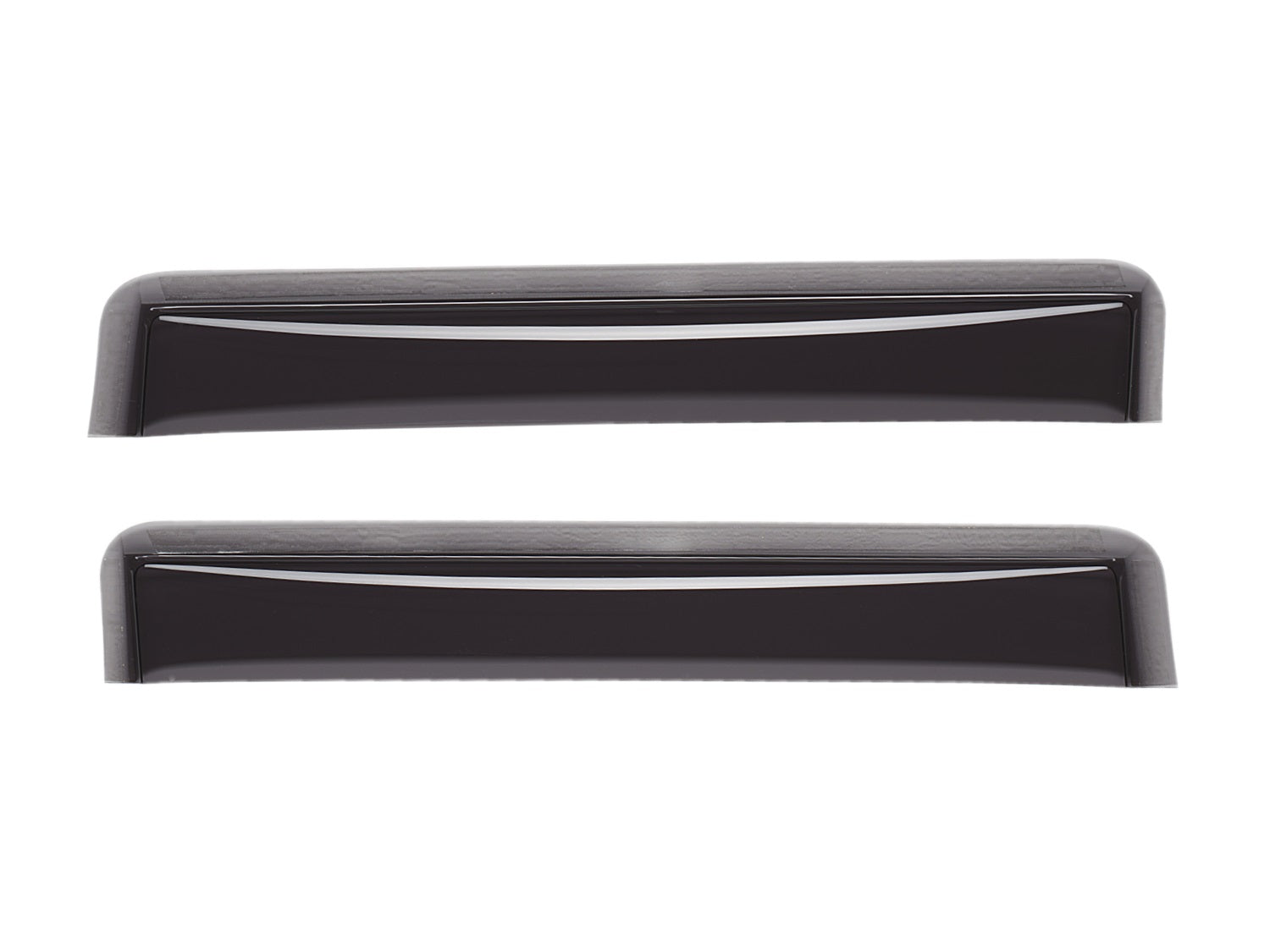 Weathertech - Side Window Deflector - Rear Matte Black Tint - 831052IMB