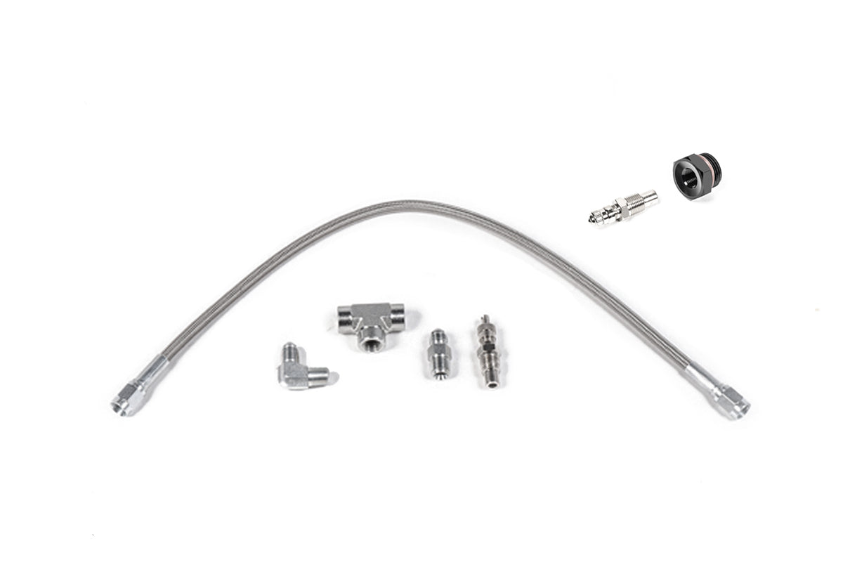 Radium Engineering Fuel Pressure Test Kit - 20-0392 - angle view