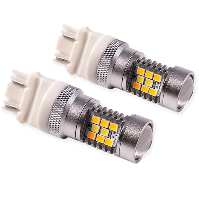 Diode Dynamics - 3157 LED Bulb HP24 Dual-Color LED Cool White Pair