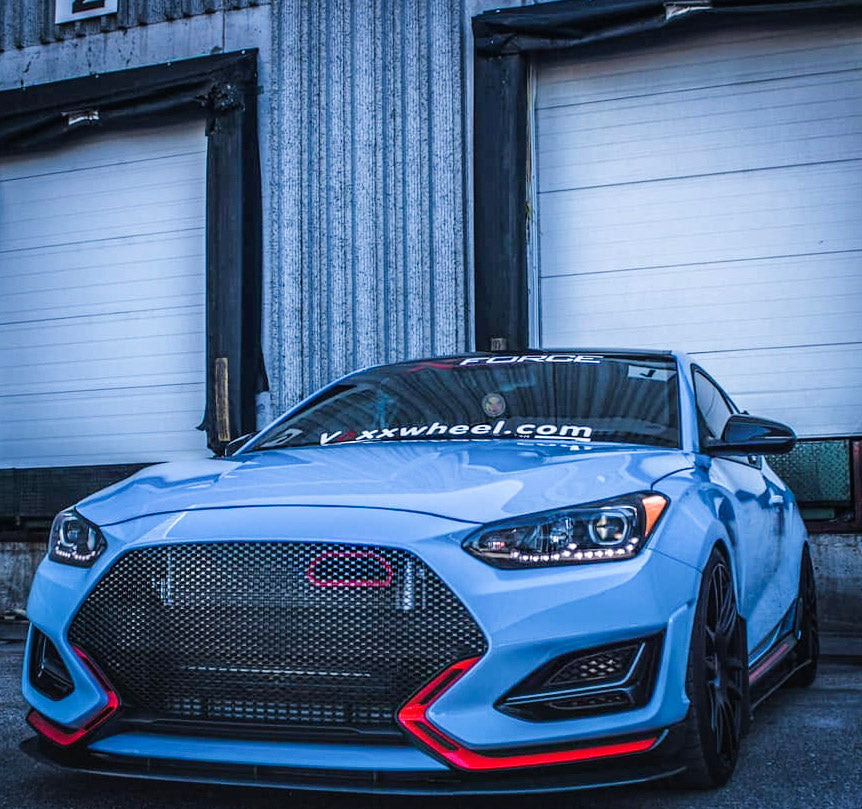 Velossa Tech - 2019-2022 Hyundai Veloster N (non-DCT) BIG MOUTH Ram Air Intake Snorkel