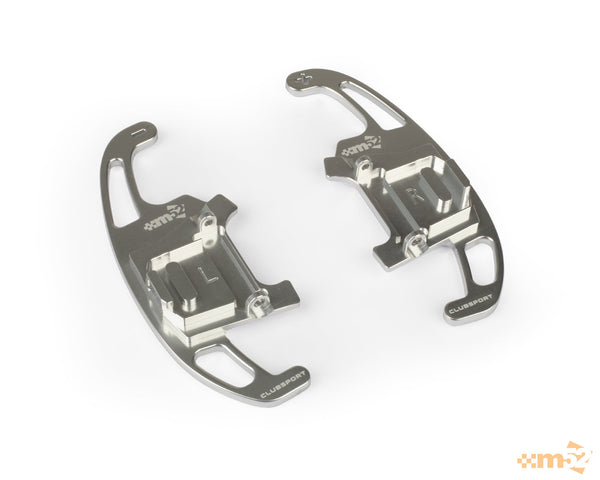 Clearance - m52 Clubsport DSG Paddles - VW GTI/Golf R (Mk7/7.5) - Silver for 2015-2021 Volkswagen GTI - front view