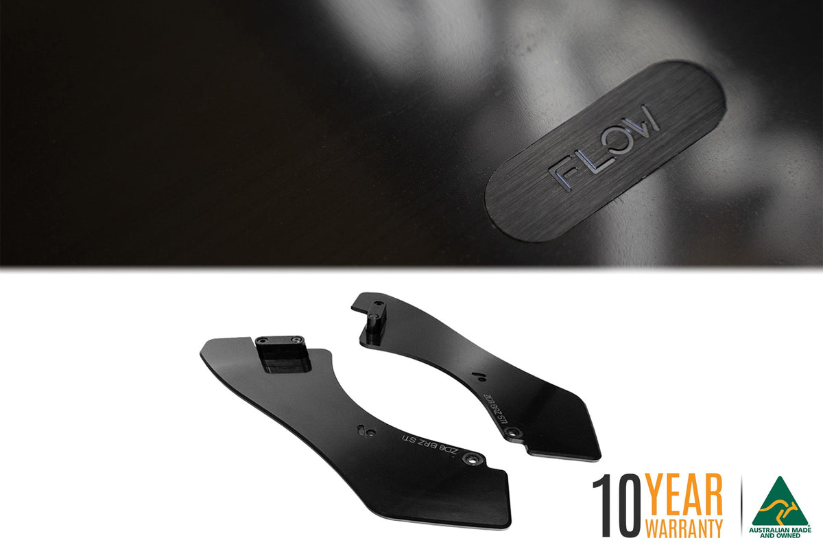 Flow Designs - ZD8 BRZ STI Rear Spats (GLOSS; Pair)