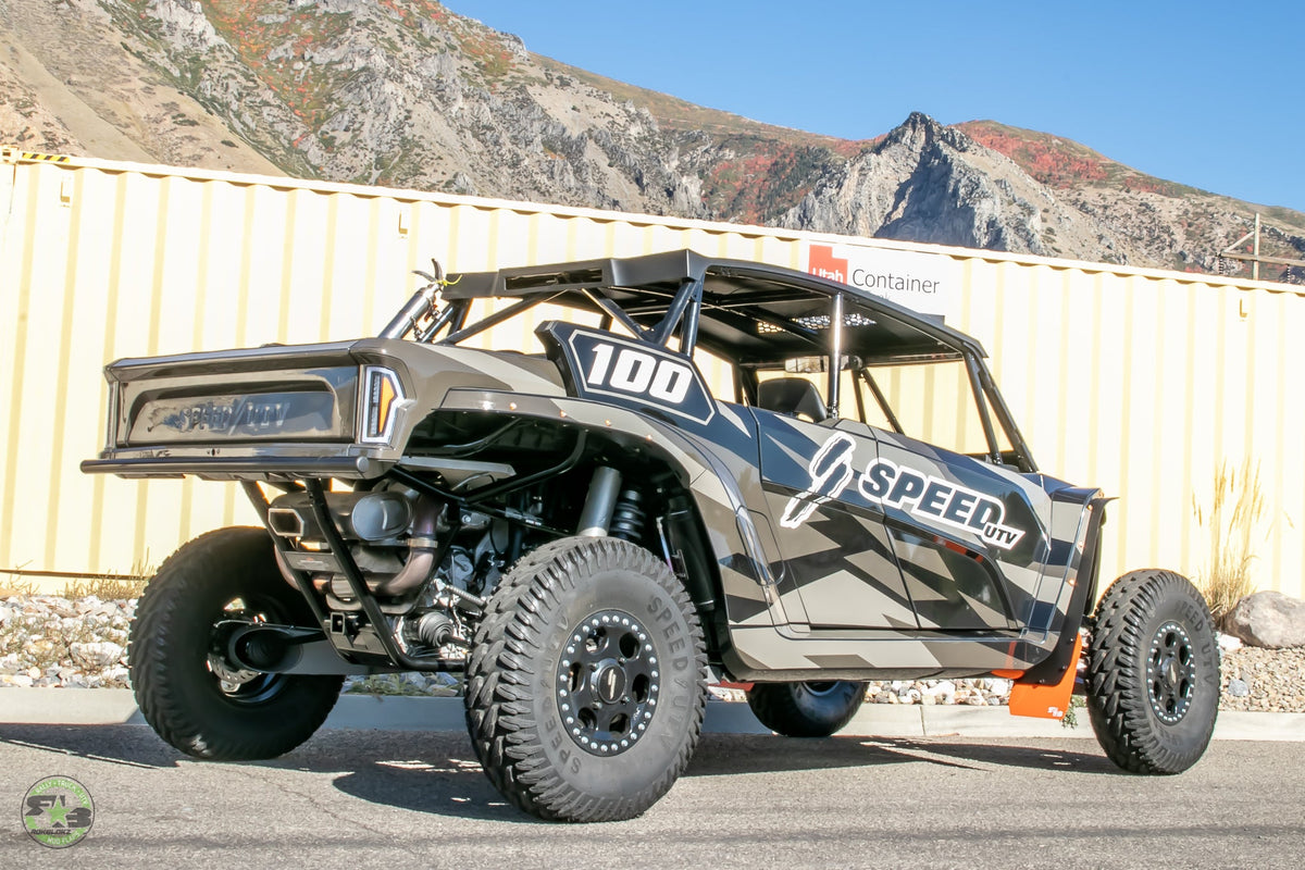 RokBlokz Speed UTV El Jefe 2023+ Fender Flare Extensions/Mud Flaps F&R