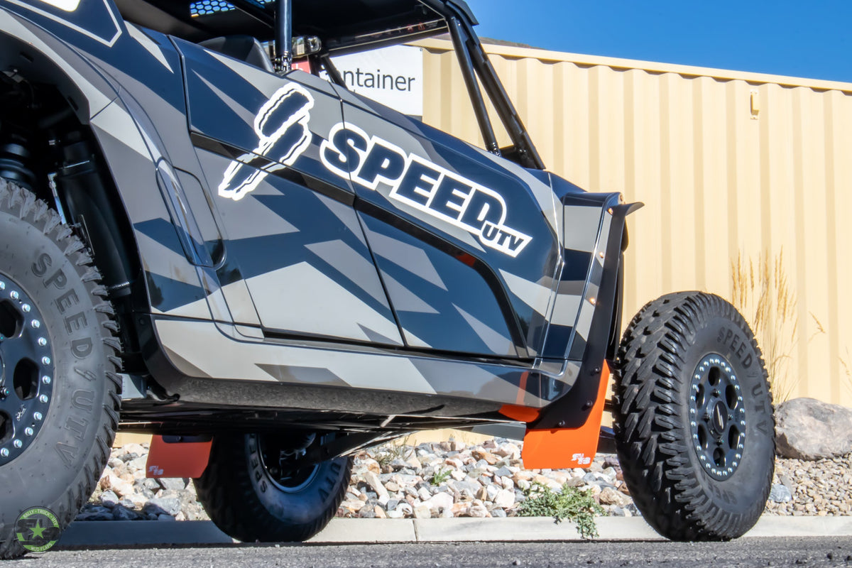 RokBlokz Speed UTV El Jefe 2023+ Fender Flare Extensions/Mud Flaps F&R