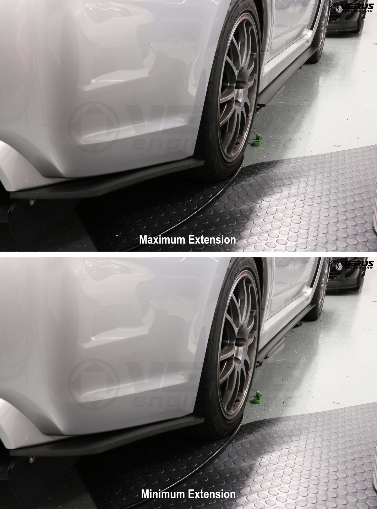 Verus - Street Side Splitter Kit - WRX/STI (GR/GV) - A0207A