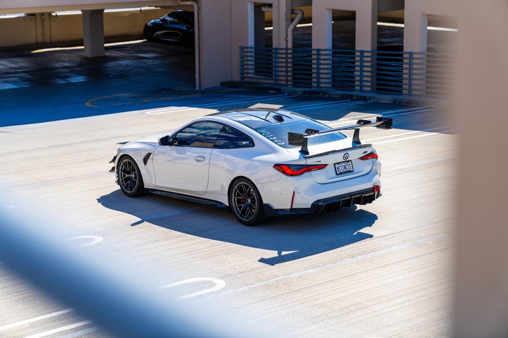 Verus - Swan Neck UCW Rear Wing Kit - G82 BMW M4 - A0594A for 2021-2024 BMW M4 - detail view