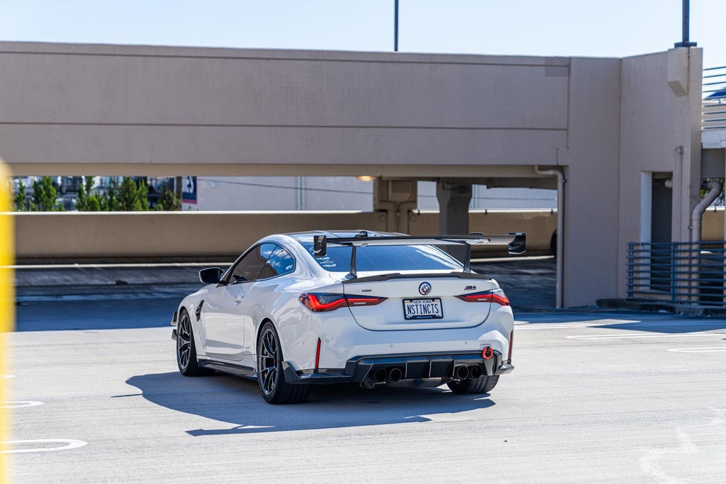 Verus - Swan Neck UCW Rear Wing Kit - G82 BMW M4 - A0594A for 2021-2024 BMW M4 - close-up