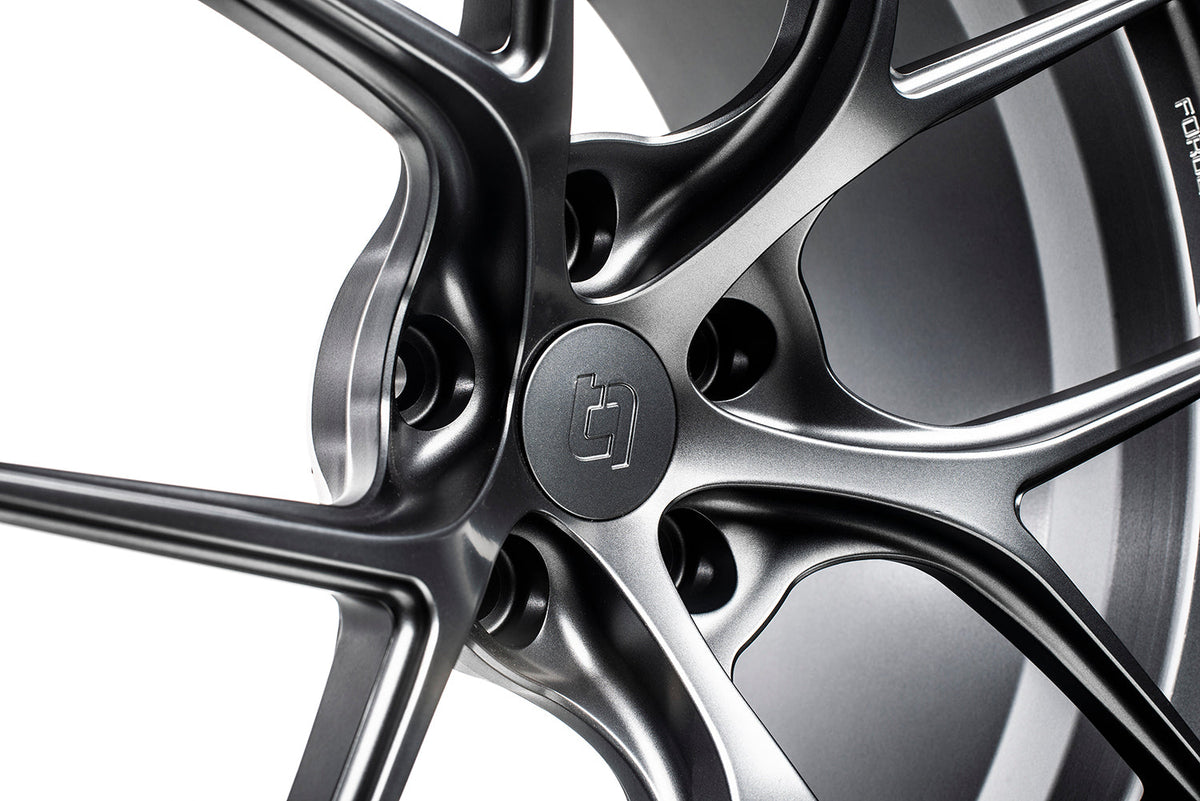 Titan 7 Flat Center Cap - Satin Titanium