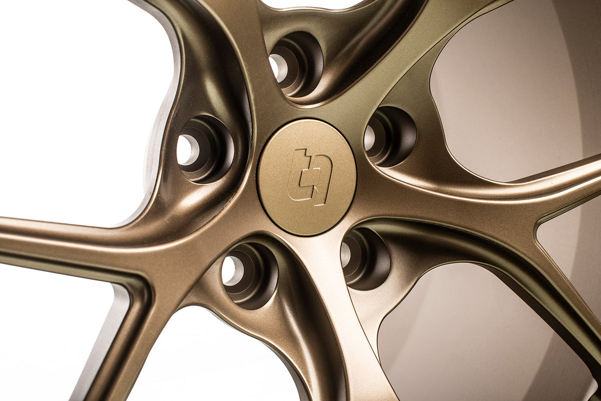 Titan 7 Flat Center Cap - Techna Bronze