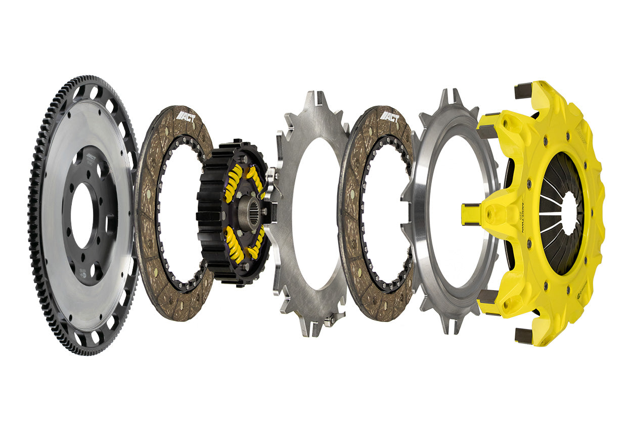 ACT 85-92 Mazda RX-7 FC Push Type Mod-Twin 225 HD Rigid Race Clutch Kit - T1RS-MZ02