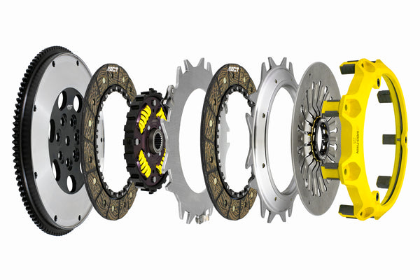 ACT EVO 8/9 5-Speed Only Mod Twin XT Street Kit Sprung Mono-Drive Hub Torque Capacity 875ft/lbs - T2S-M01