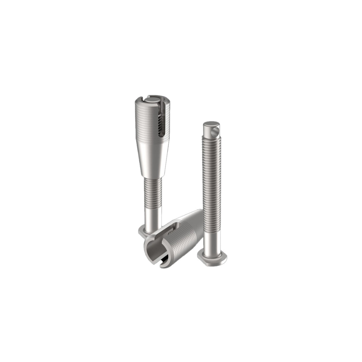 ARB TRED 4.5in Threaded Mounting Pins - Silver - T2SP115 by ARB - front view
