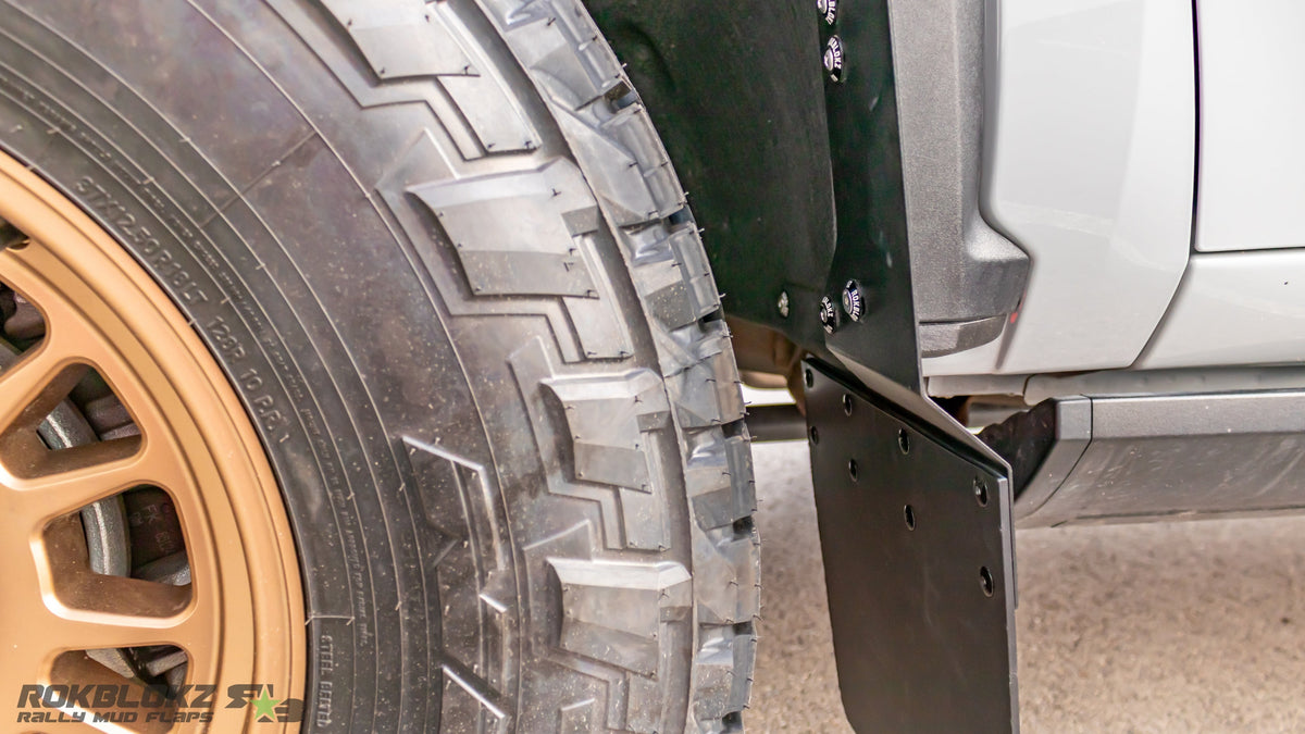 2020+ Chevrolet Silverado 2500/3500HD Featuring Rokblokz splash guard/trim delete - clearance