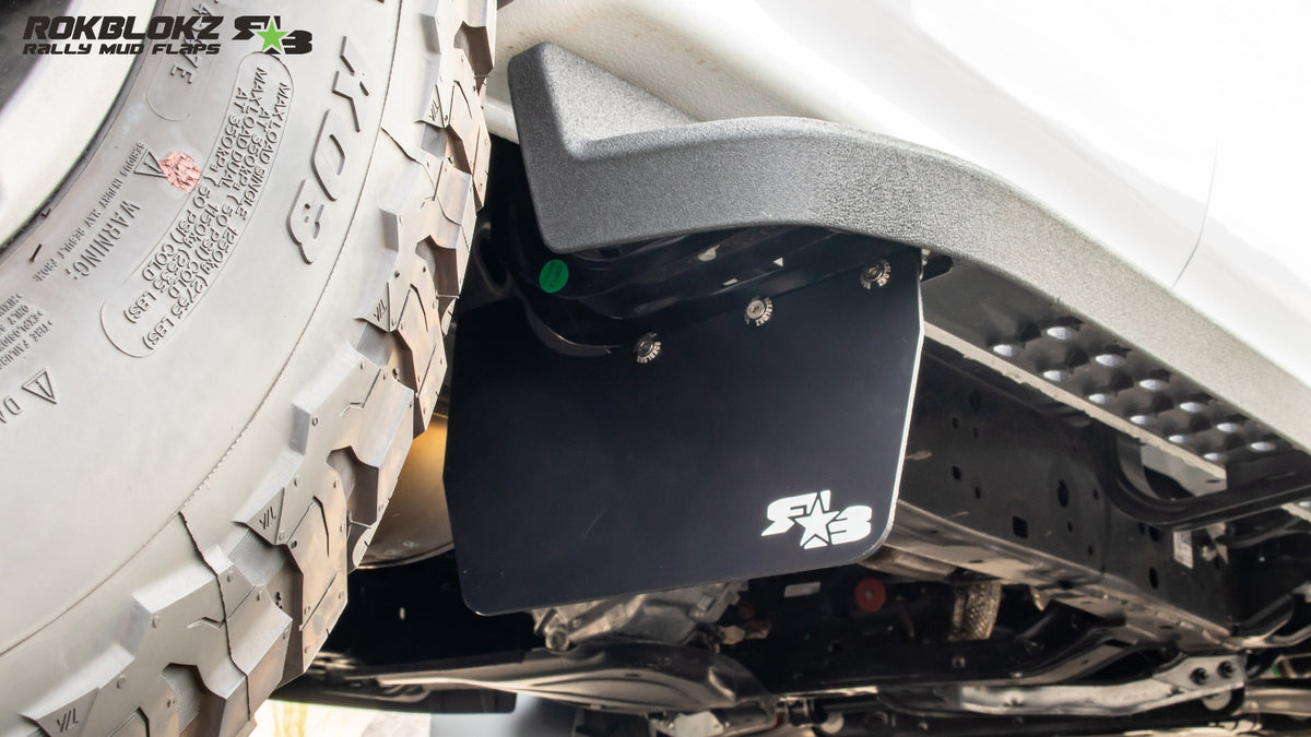RokBlokz -  Ford Ranger RAPTOR 2024+ Mid-Ship Mud Flaps