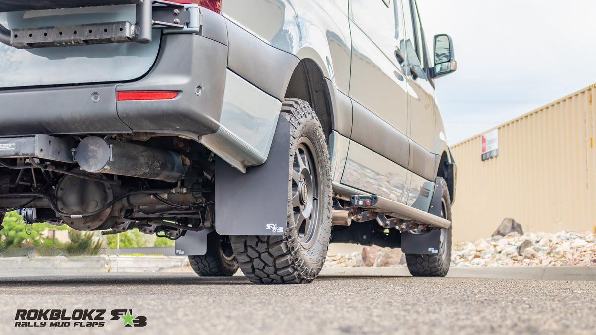 RokBlokz -  Mercedes Sprinter 2019+ High Clearance Mud Flaps
