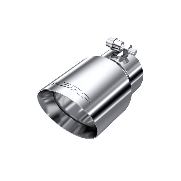 MBRP Universal Tip 4in O.D. Dual Wall Angled 3in inlet 8in length T304 - T5122