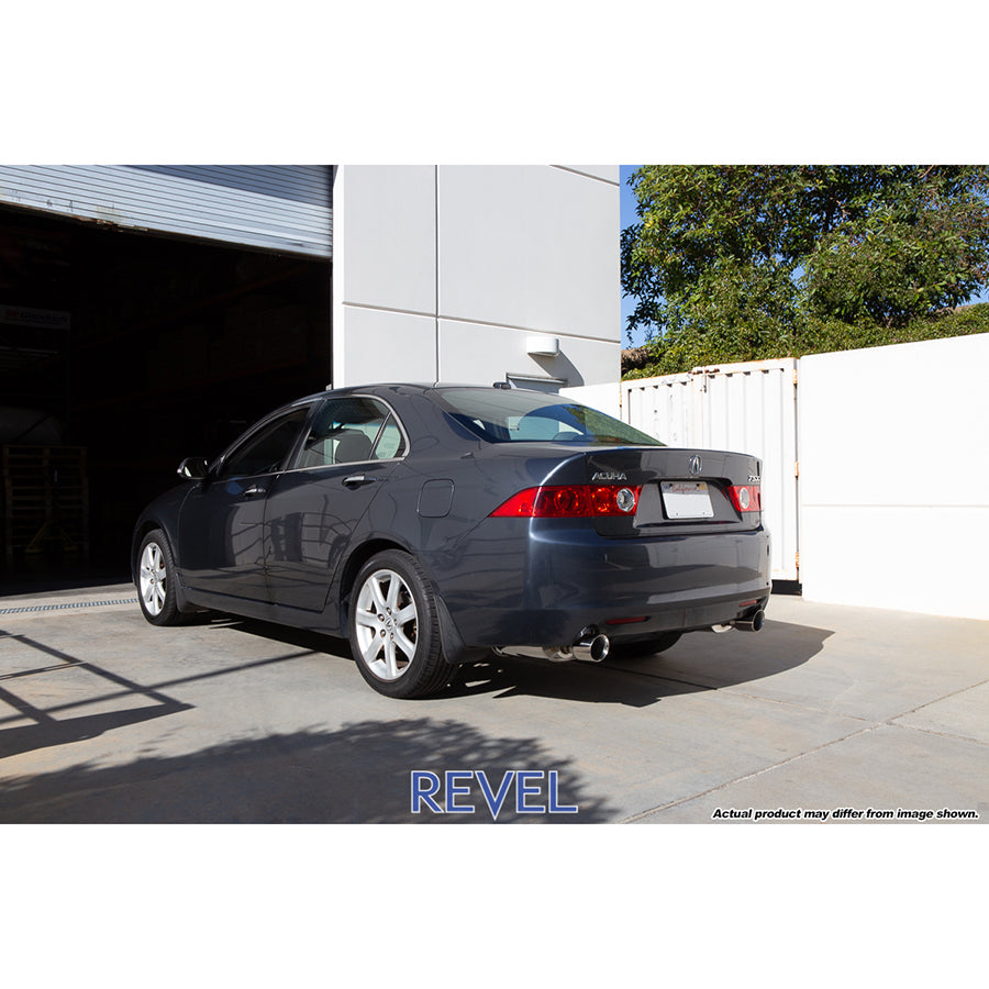 Revel Medallion Touring-S Catback Exhaust - Dual Muffler 04-08 Acura TSX