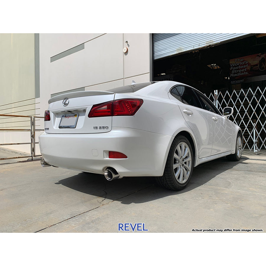 Revel Medallion Touring-S Catback Exhaust - Dual Muffler / Rear Section 06-13 Lexus IS250 AWD/RWD