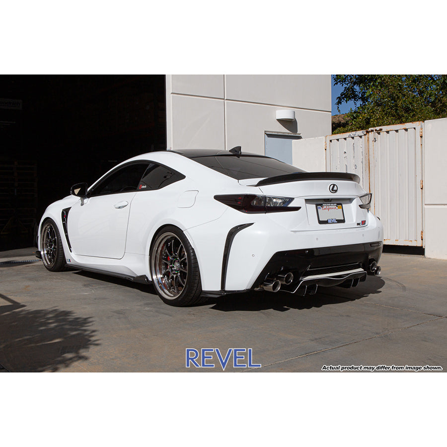 Revel Medallion Touring-S Exhaust - Quad Tip / Rear Section 15-16 Lexus RC F / 21 - 23 IS500