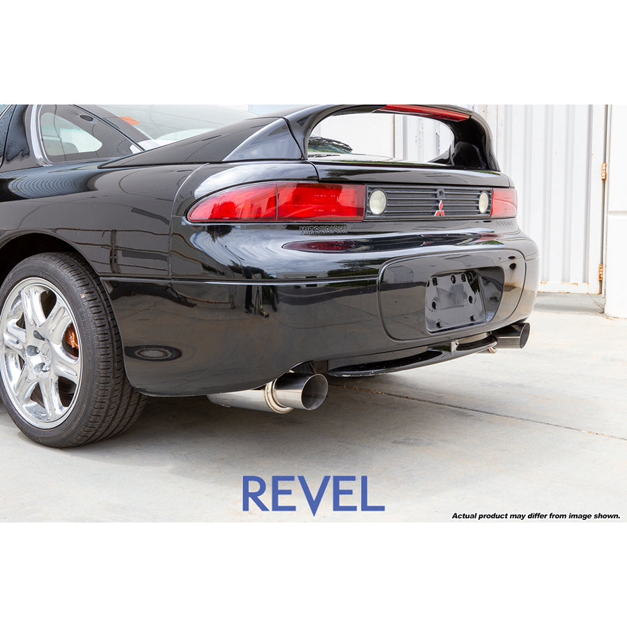 Revel Medallion Touring-S Catback Exhaust - Dual Muffler/ Blue Tip 90-99 Mitsubishi 3000GT VR4 - T90034KR