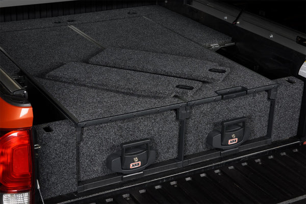 ARB Floor Kit 13555Ft-No Drawer Tacoma 15+ Ik-Fk-Exfk - TACODRAWKIT for 2016-2023 Toyota Tacoma - front view