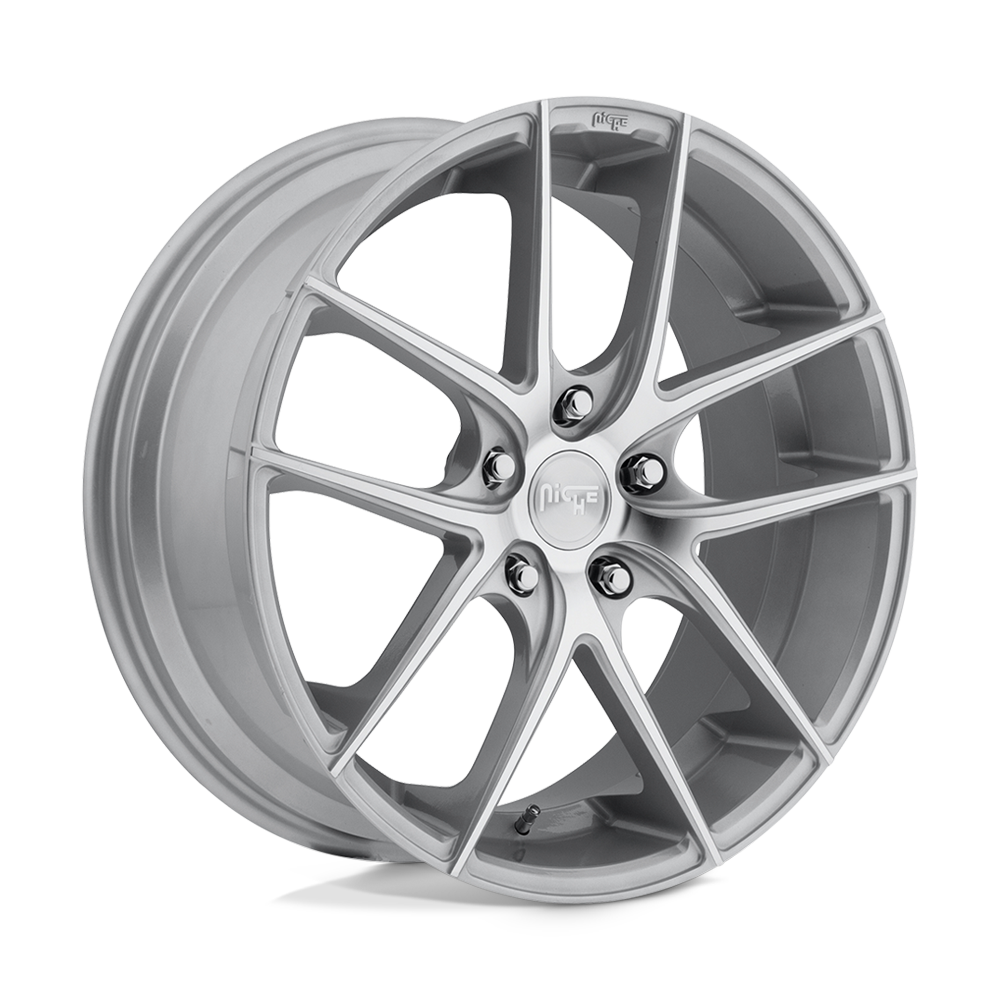 Niche M131 Targa 20X10 5X114.3 +40MM Gloss Silver Machined
