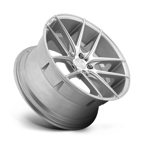 Niche M131 Targa 18X9.5 5X114.3 +40MM Gloss Silver Machined