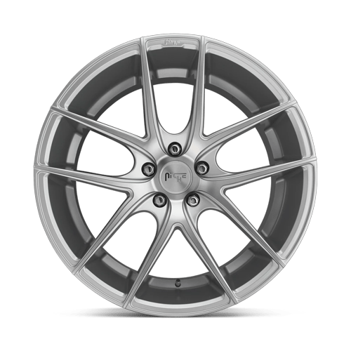 Niche M131 Targa 20X8.5 5X114.3 +42MM Gloss Silver Machined