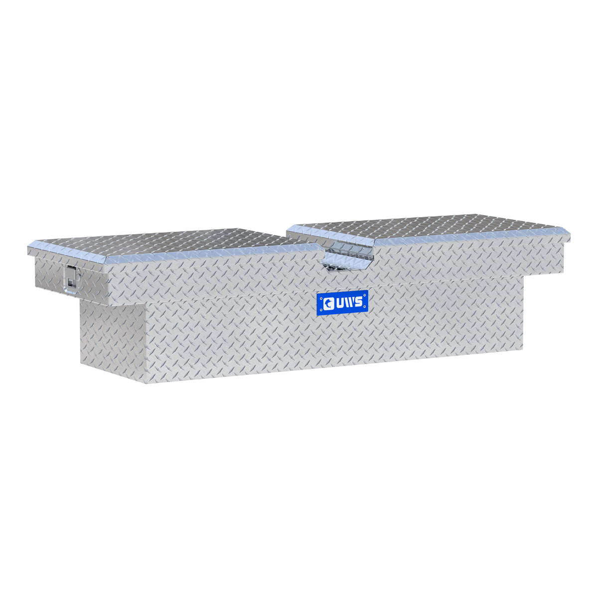 UWS TB-60 Bright Aluminum 60" Gull Wing Crossover Truck Tool Box (LTL Shipping Only)