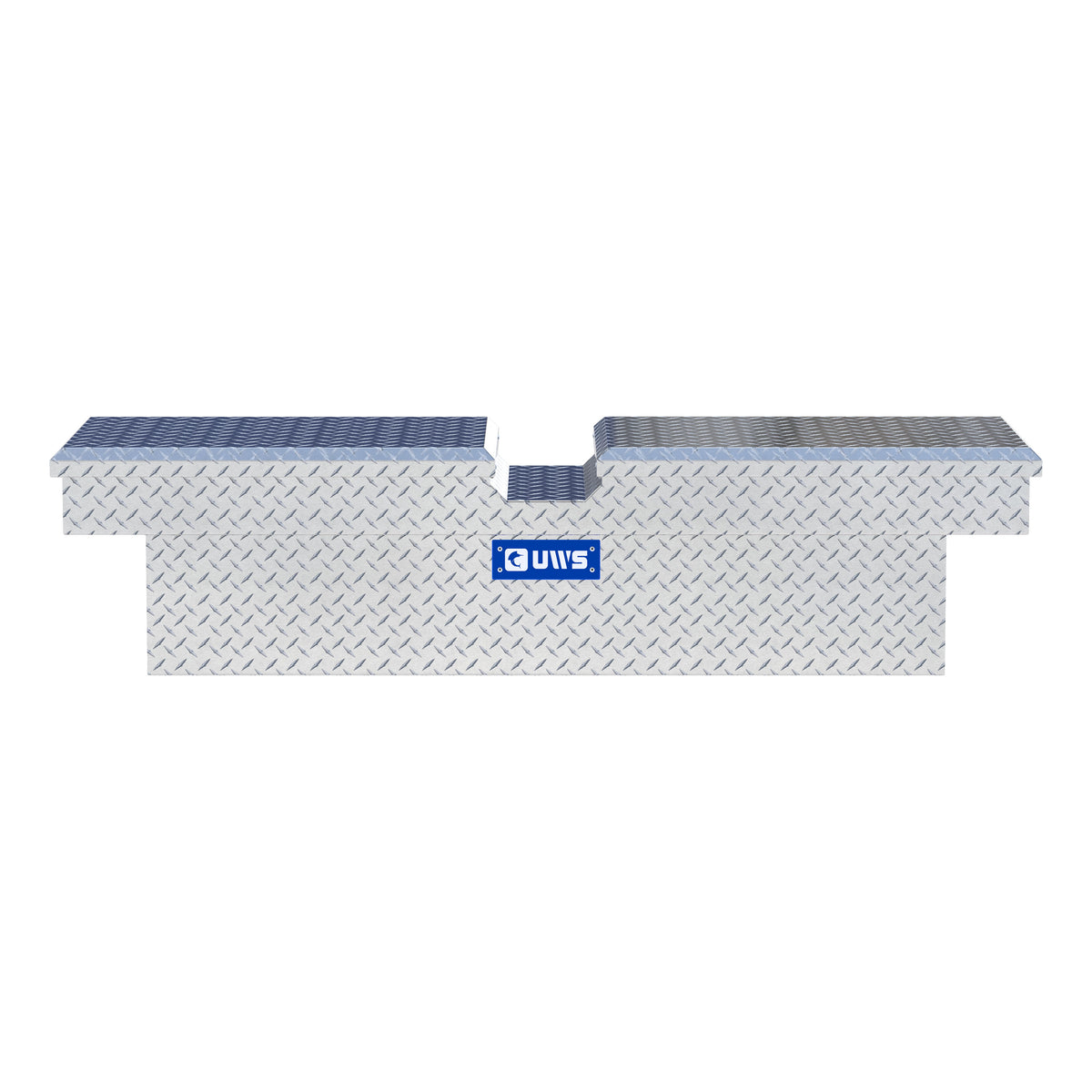 UWS TB-60 Bright Aluminum 60" Gull Wing Crossover Truck Tool Box (LTL Shipping Only)