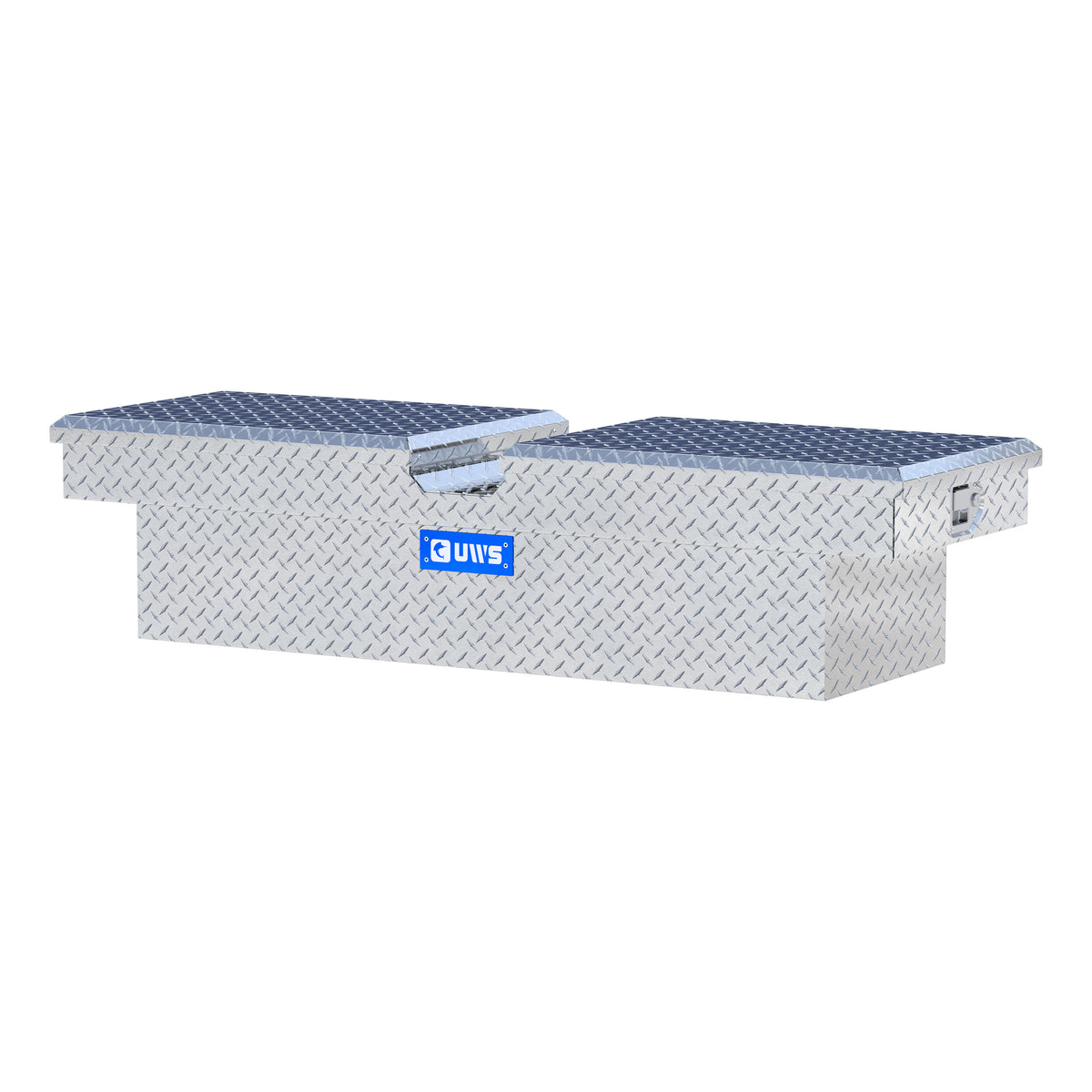 UWS TB-60 Bright Aluminum 60" Gull Wing Crossover Truck Tool Box (LTL Shipping Only)