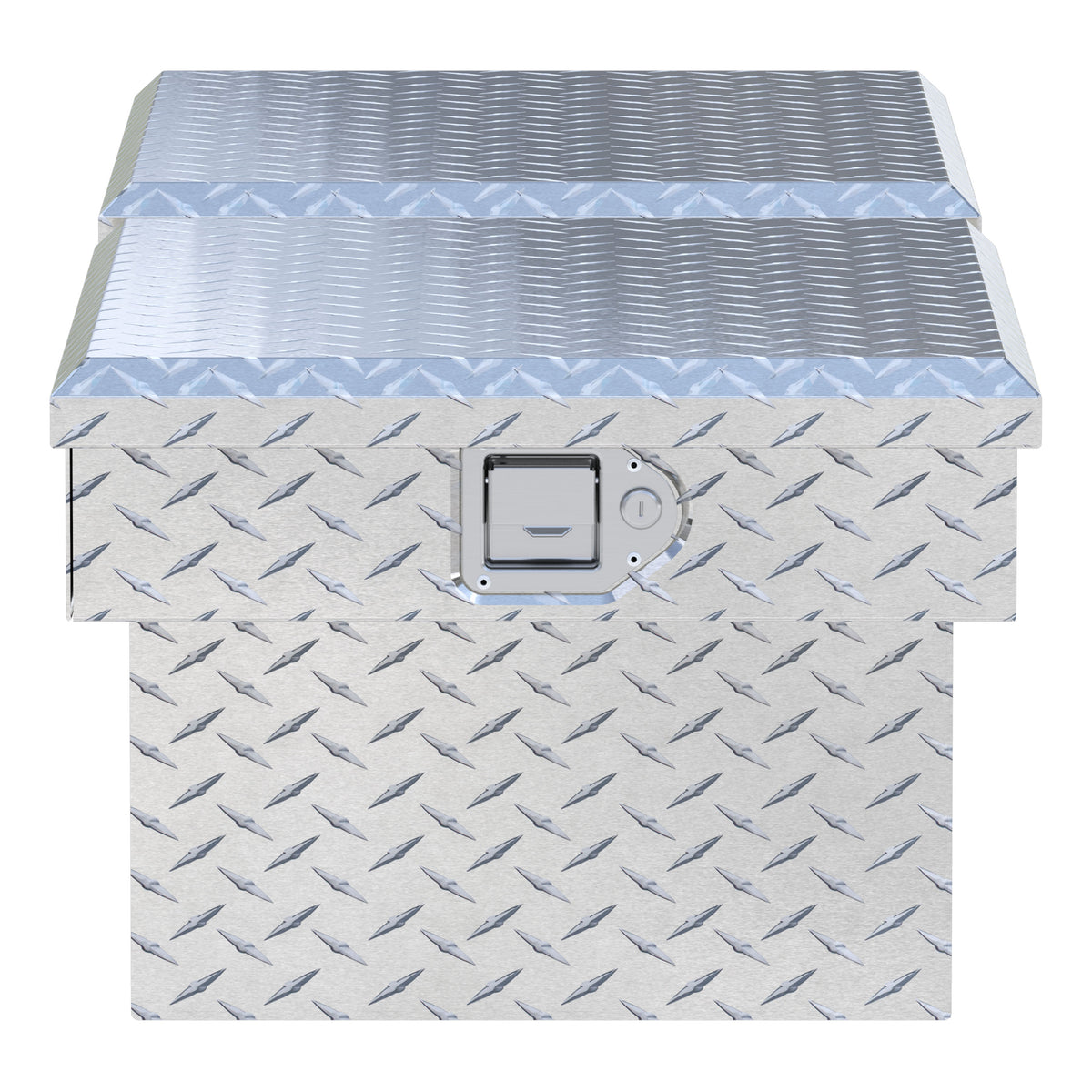 UWS TB-60 Bright Aluminum 60" Gull Wing Crossover Truck Tool Box (LTL Shipping Only)