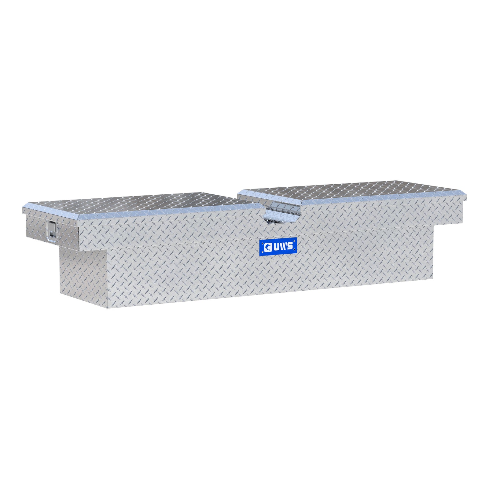 UWS TB-69 Bright Aluminum 69" Gull Wing Crossover Truck Tool Box (LTL Shipping Only)