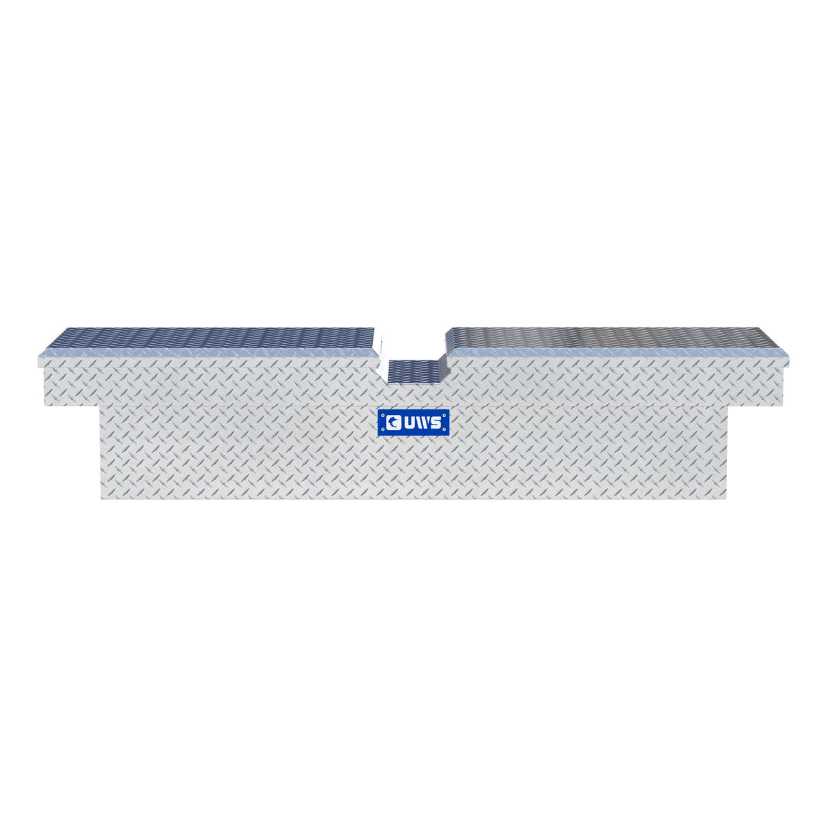 UWS TB-69 Bright Aluminum 69" Gull Wing Crossover Truck Tool Box (LTL Shipping Only)