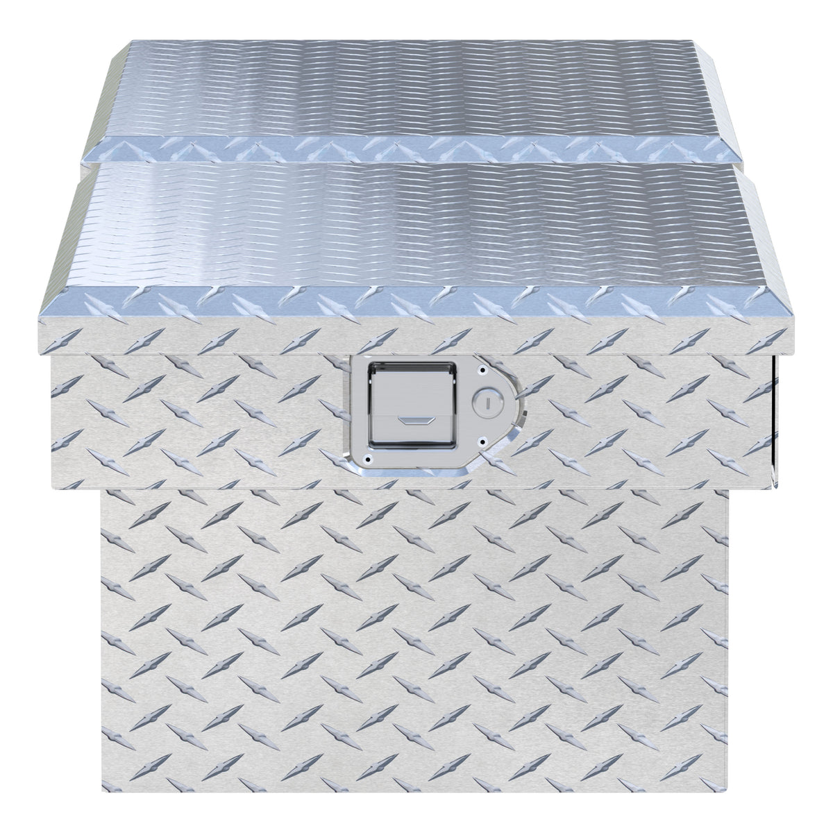 UWS TB-69 Bright Aluminum 69" Gull Wing Crossover Truck Tool Box (LTL Shipping Only)